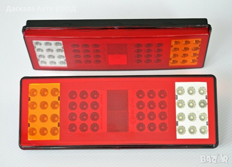 1 бр. ЛЕД LED НЕОН задни стопове с 72 SMD диода за камион 24V , снимка 1