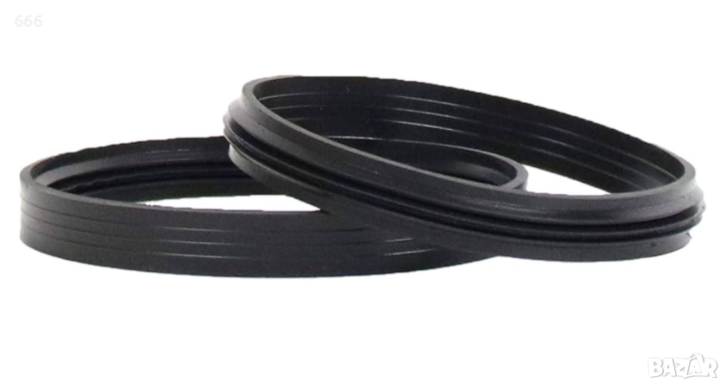 5 броя Силиконово уплътнение за пелетни тръби - За диаметър 100 мм , снимка 1