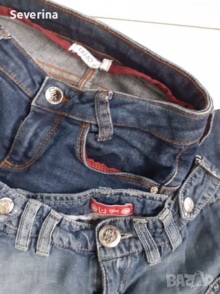 Plein и Liu jo лот-дълги,къси дънки и клин за 7 години , снимка 1