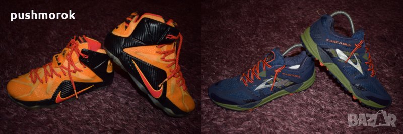Nike LEBRON 12 Witness & BROOKS Cascadia 11 Men's Running Shoes, снимка 1