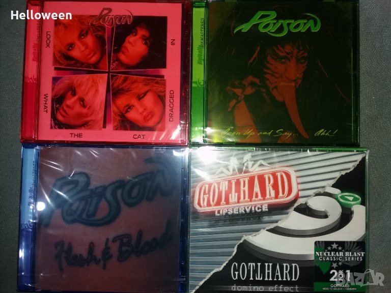 Poison, Gotthard оригинални, снимка 1