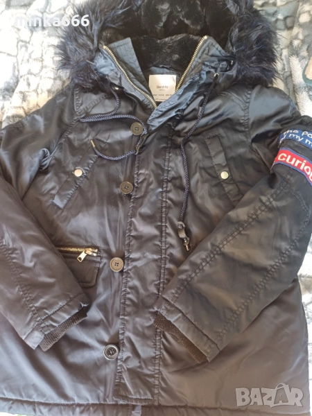Зимно яке с качулка., снимка 1
