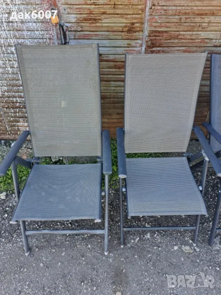 Сгъваеми шезлонг столове-8 броя, снимка 1