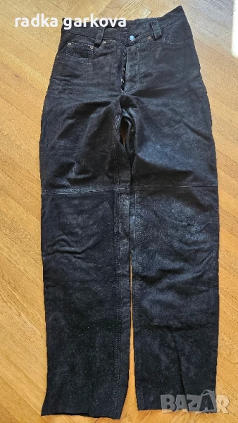 кожен панталон, снимка 1