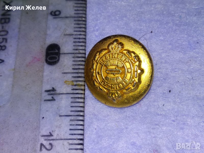 REGIMENT Старо РЕТРО ПОЗЛАТЕНО БРОНЗОВО КОПЧЕ МАРКОВО РЯДКО За КОЛЕКЦИЯ ПОЛЗВАНЕ ДЕКОРАЦИЯ 19373, снимка 1