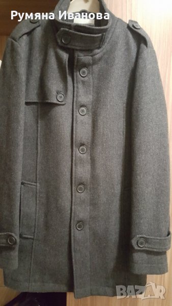 Дебело сиво палто, снимка 1