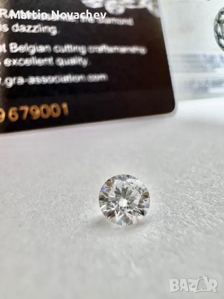 Диамант 0.5 карата , мойсанит , за бижу и подарък, снимка 1