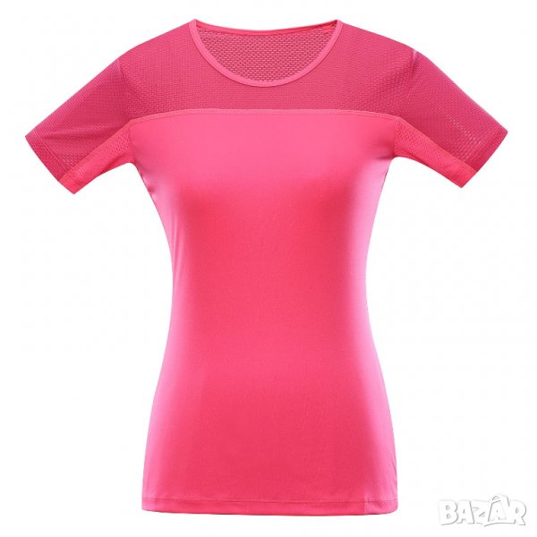 Дамска бързосъхнеща тениска Alpine Pro Leona розова, снимка 1