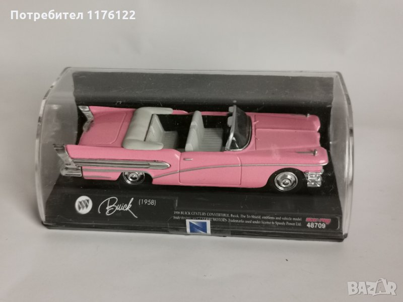 1/43 NewRay '58 Buick Century Буик Нов В кутия, снимка 1