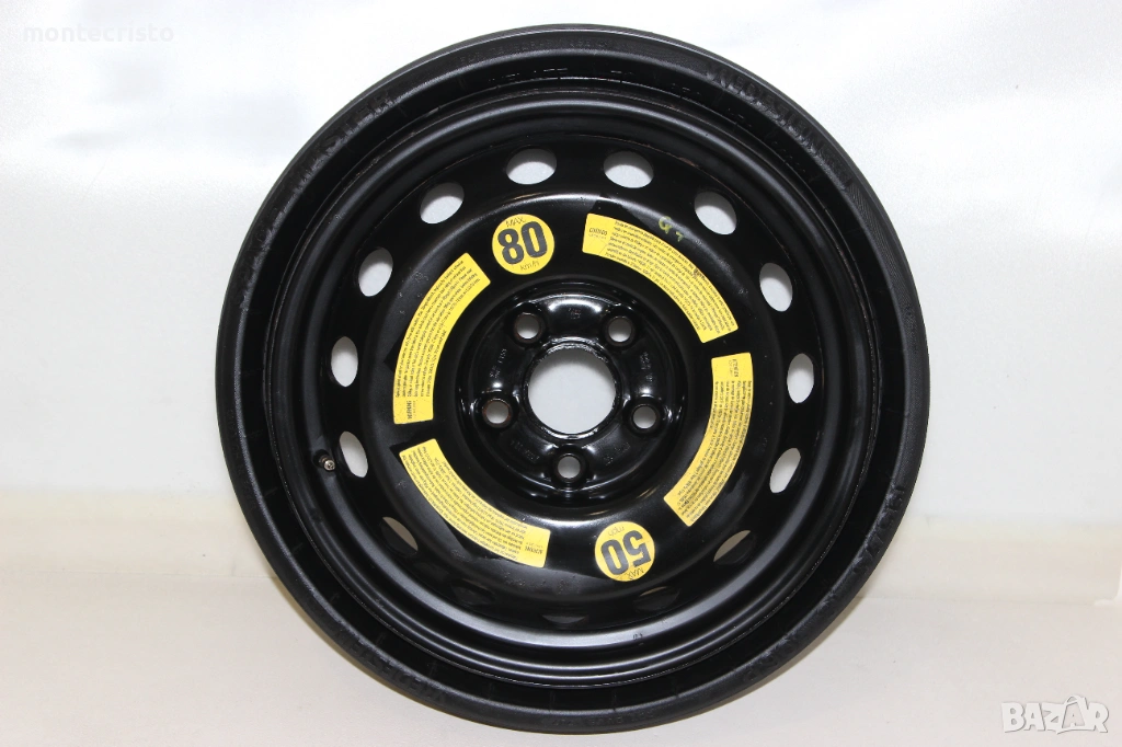 Резервна гума патерица Audi Q7 (2009-2014г.) Porsche Cayenne 958 (2010-2015г.) 5x130 71.6 18 цола, снимка 1