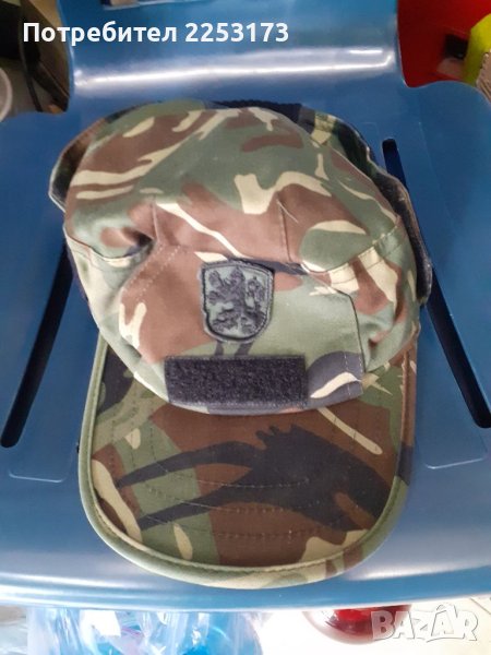 Зелена зимна военна шапка, снимка 1