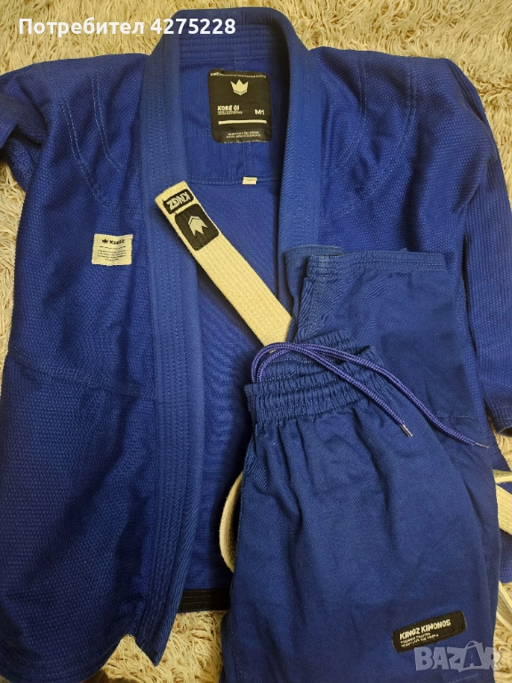 детско кимоно - GI Jiu Jitsu KINGS, снимка 1