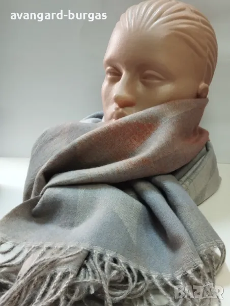 Дамски шал плътен кашмир - 150, снимка 1