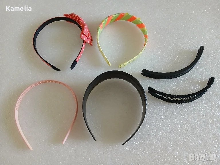 Лот: диадеми и шноли за коса, снимка 1