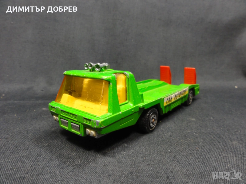 СТАРА РЕТРО МЕТАЛНА КОЛИЧКА MATCHBOX ENGLAND SUPER KINGS TRANSPORTER, снимка 1