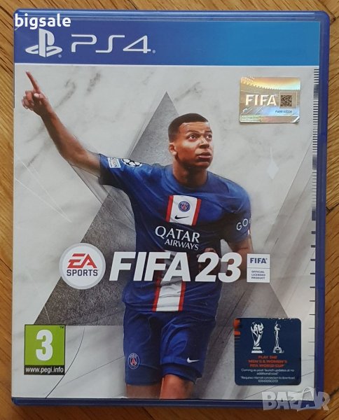 FIFA 23 PS4 Playstation 4 ФИФА 2023 Плейстейшън 5 футбол мач диск игра, снимка 1