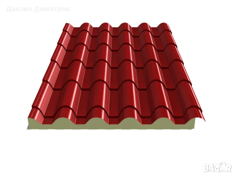 Сандвич панели тип "Керемида", снимка 1