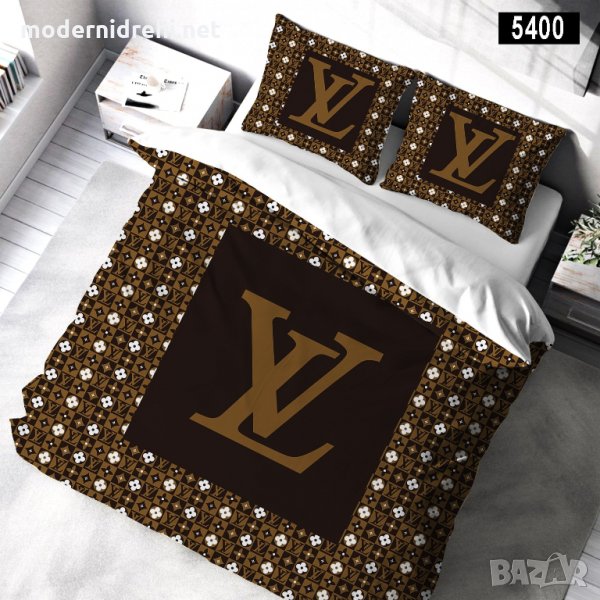 Луксозен Спален Комплект Louis Vuitton код 27, снимка 1