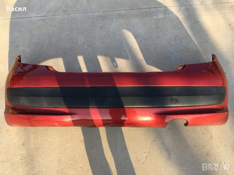 Задна броня за Peugeot 207 cc Cabriolet 1.6 16v 120 ps Пежо 207 кабрио 1.6 16в 120 пс pejo, снимка 1