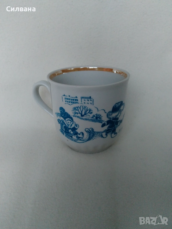 чаша, рyски порцелан, снимка 1