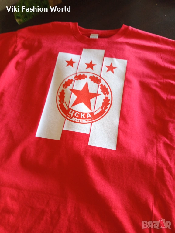 Тениска ЦСКА с Име и Номер - Персонализирана, снимка 1