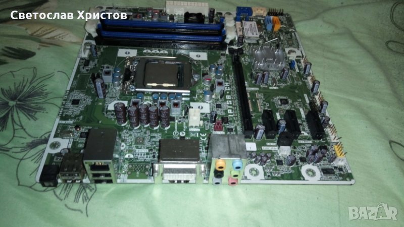 Продавам 4 ядрен комплект сокет 1155 HP IPISB-CH (Pegatron 2AB6)+4Core Xeon E3-1225(3.1GHz)+cooler, снимка 1