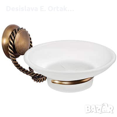 8 бр. луксозни аксесоари за баня (антик), снимка 1