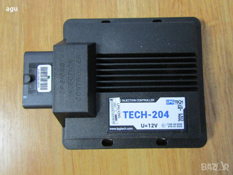 ECU /компютър / LPG TECH - 204 за газов инжекцион, снимка 1