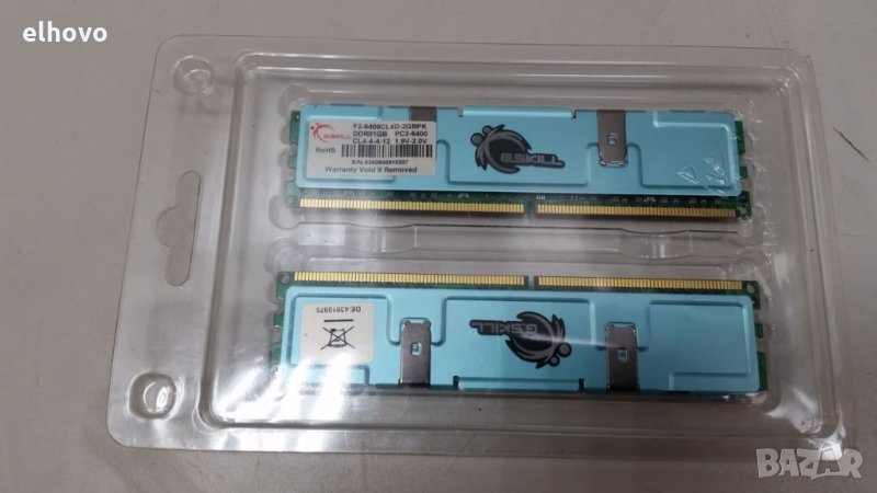 Рам памет G.skill DDRII1GB 2броя, снимка 1