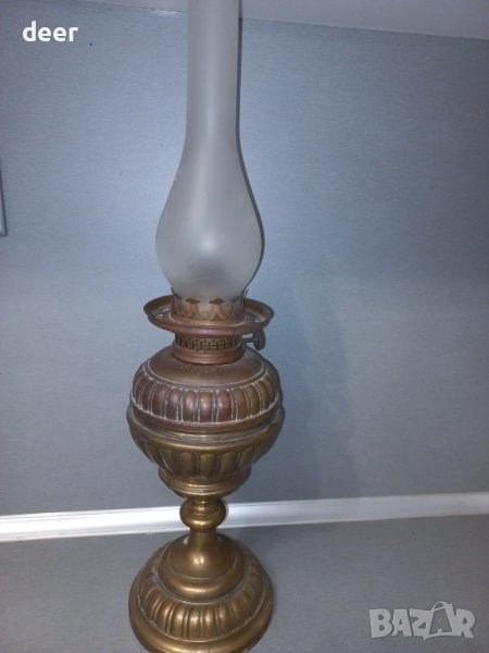 Старинна  висока лампа, снимка 1