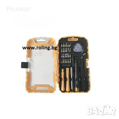 Инструменти за ремонт по GSM апарати и таблети /32 бр в пластмасова кутия., снимка 1