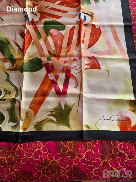Louis Vuitton vintage scarf оригинален шал, снимка 1