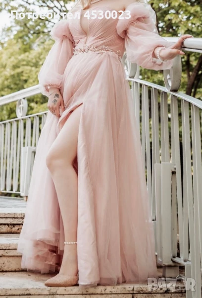 Толена бална рокля, снимка 1