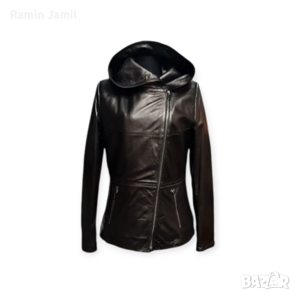 Естествена агнешка лицева кожа – Черна, Турско производство, снимка 1