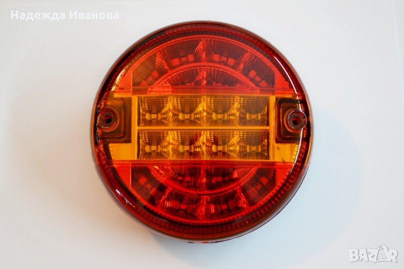 2бр. диодни задни стопове за камион, ремарке, шаси и др, снимка 1