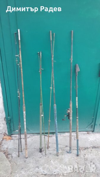 Рибарски пръчки вибро стък. Двойка  3 м 2 макари Дайва със лагери  и кепчета, снимка 1