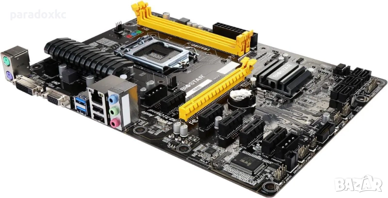 Дънна платка Biostar TB85 – 6x PCIe, LGA1150, DDR3, ATX BTC - алтернатива на H81 BTC Pro , снимка 1