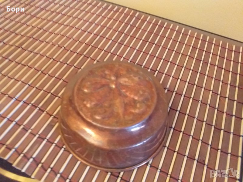 Шведска медна купа,съд, снимка 1