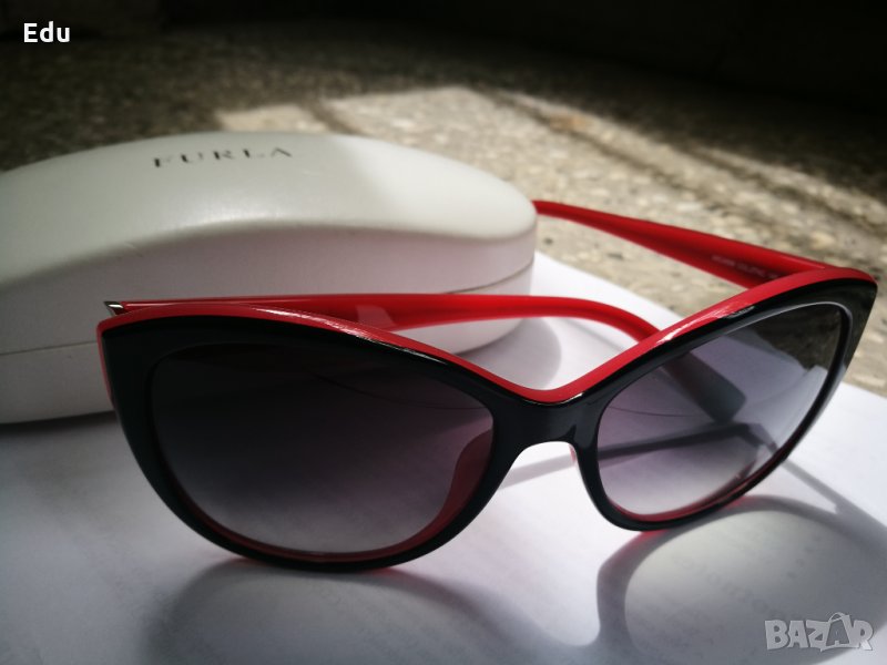 Слънчеви очила FURLA пластмаса котешки дамски, снимка 1