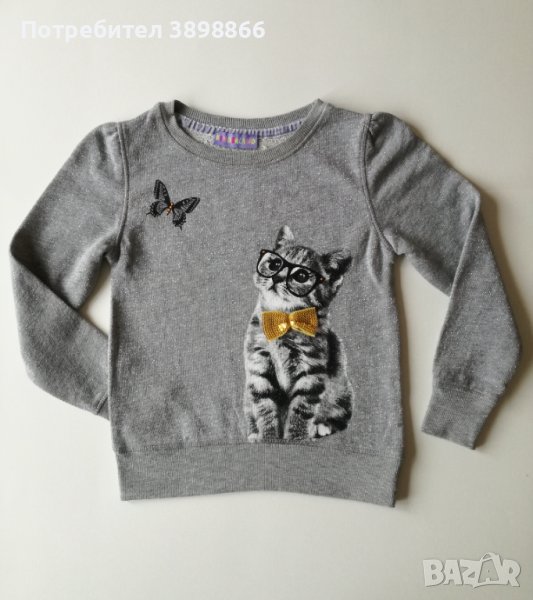 Блуза момиче дълъг ръкав - размер 116 - 122 см., снимка 1