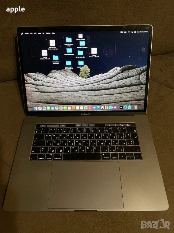 15" 8-core MacBook Pro А1990 Touch/Mid-2019/-i9/16GB RAM/512GB SSD, снимка 1