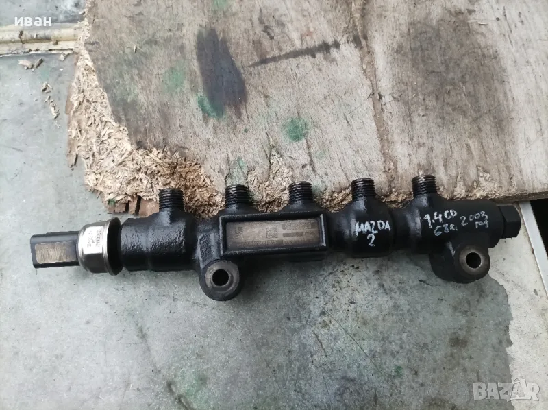 Датчик налягане гориво за Мазда 2 1.4 CD. 68 кс. 2003 год. , снимка 1