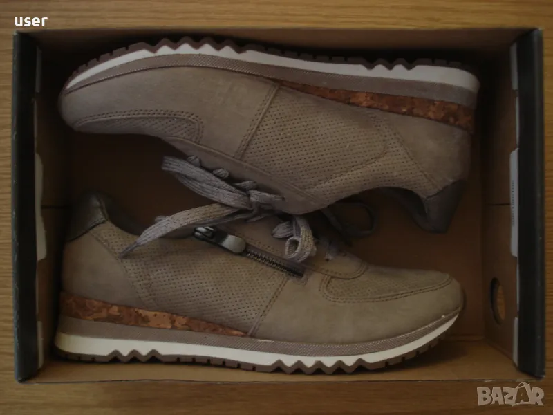 Нови спортни обувки на немската марка TOZZI, размер 37 - цвят капучино, снимка 1