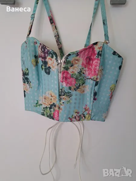 Дизайнерски топ/корсет-нов, снимка 1