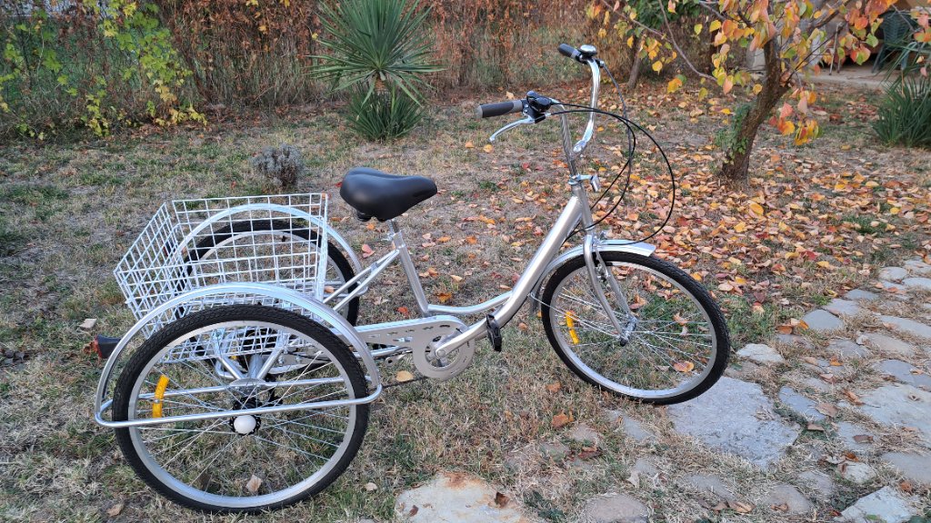 Триколесен Велосипед за възрастни и юноши 24 цола в Велосипеди в гр. Сливен  - ID38699814 — Bazar.bg