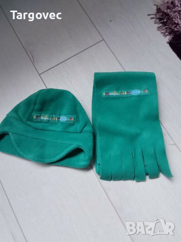 Детски комплект шал и шапканови