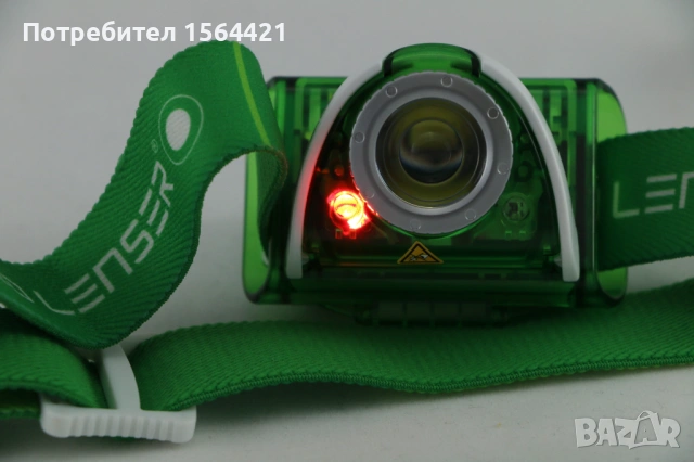 челник, фенер Led Lenser SEO 3, 100 lm, 100м, Германия, снимка 7 - Лед осветление - 53504373