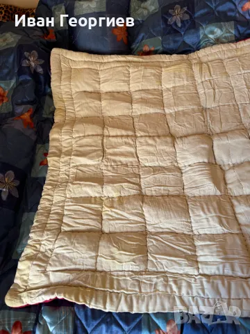 Употребяван юрган детски - 140х100см , снимка 7 - Олекотени завивки и одеяла - 48657364
