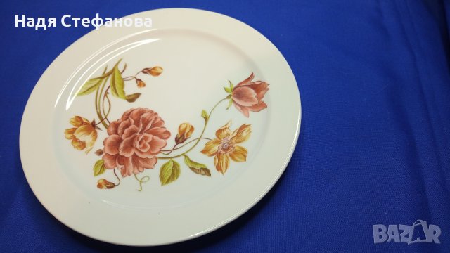 Десертни чинии 4 бр , немски порцелан COLDITZ CP, снимка 5 - Чинии - 44004320