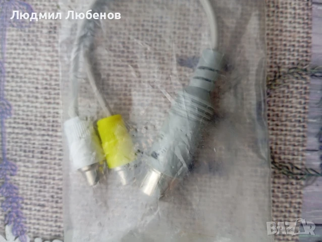 Преходник din петица към чинчове., снимка 3 - Грамофони - 51385804